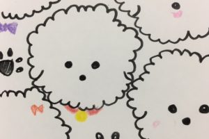 イノシシのイラストを手書き 可愛い 簡単な書き方 年賀状19干支は亥年